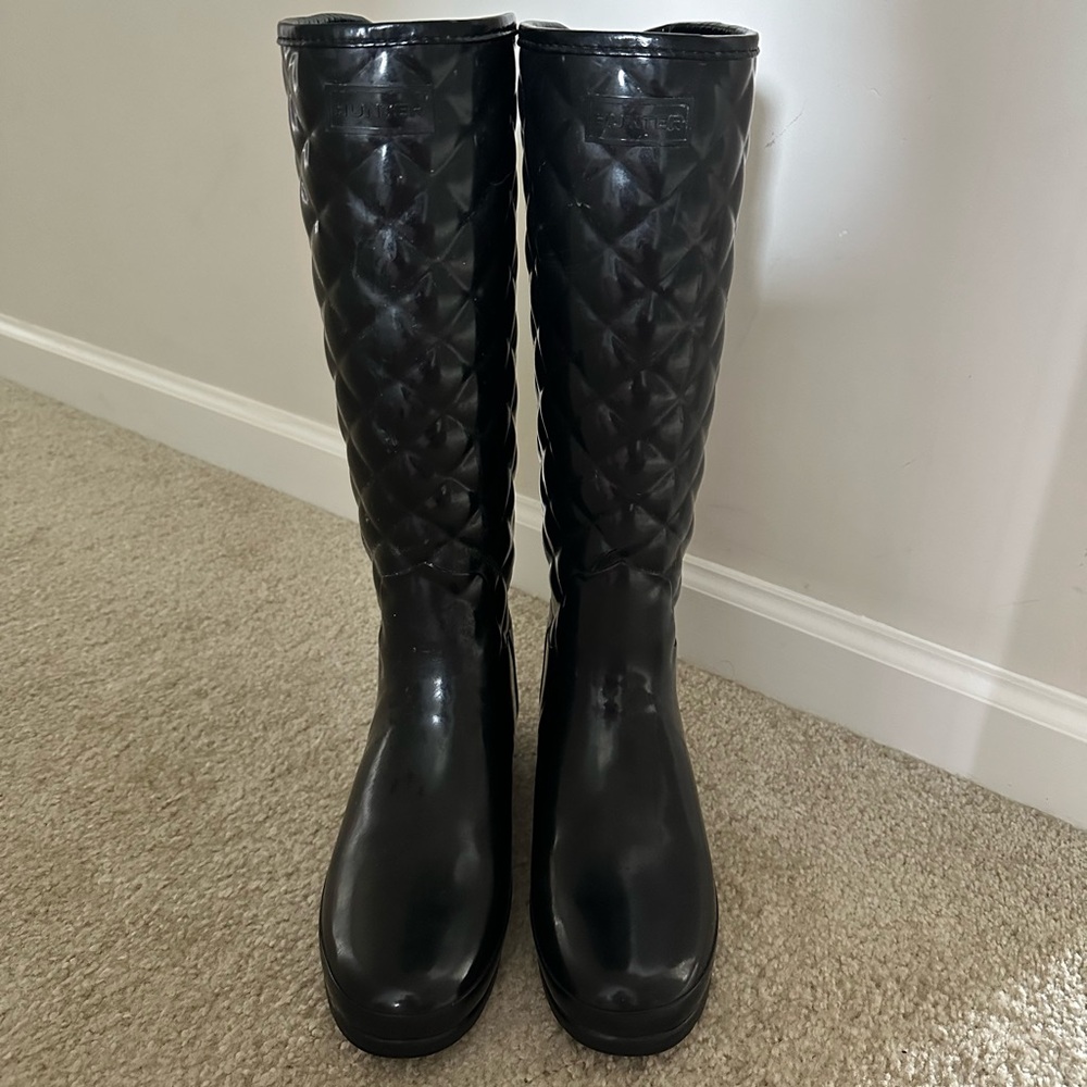 Hunter Boots - Refined Gloss Quilt